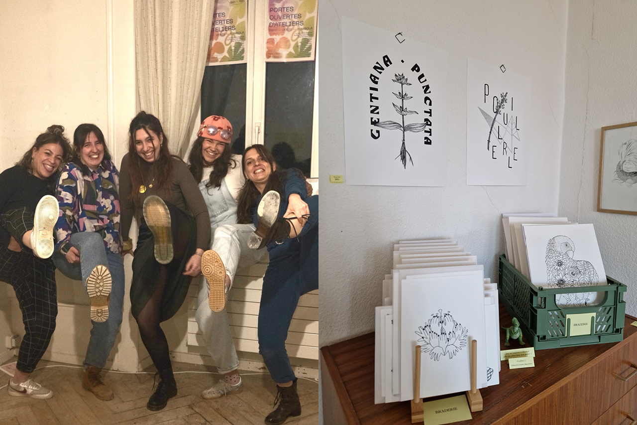 exposition-chateau 53-art illustration-dessin-super-woman-oeuvre-artiste-illustratrice-chaux-de-fonds-design