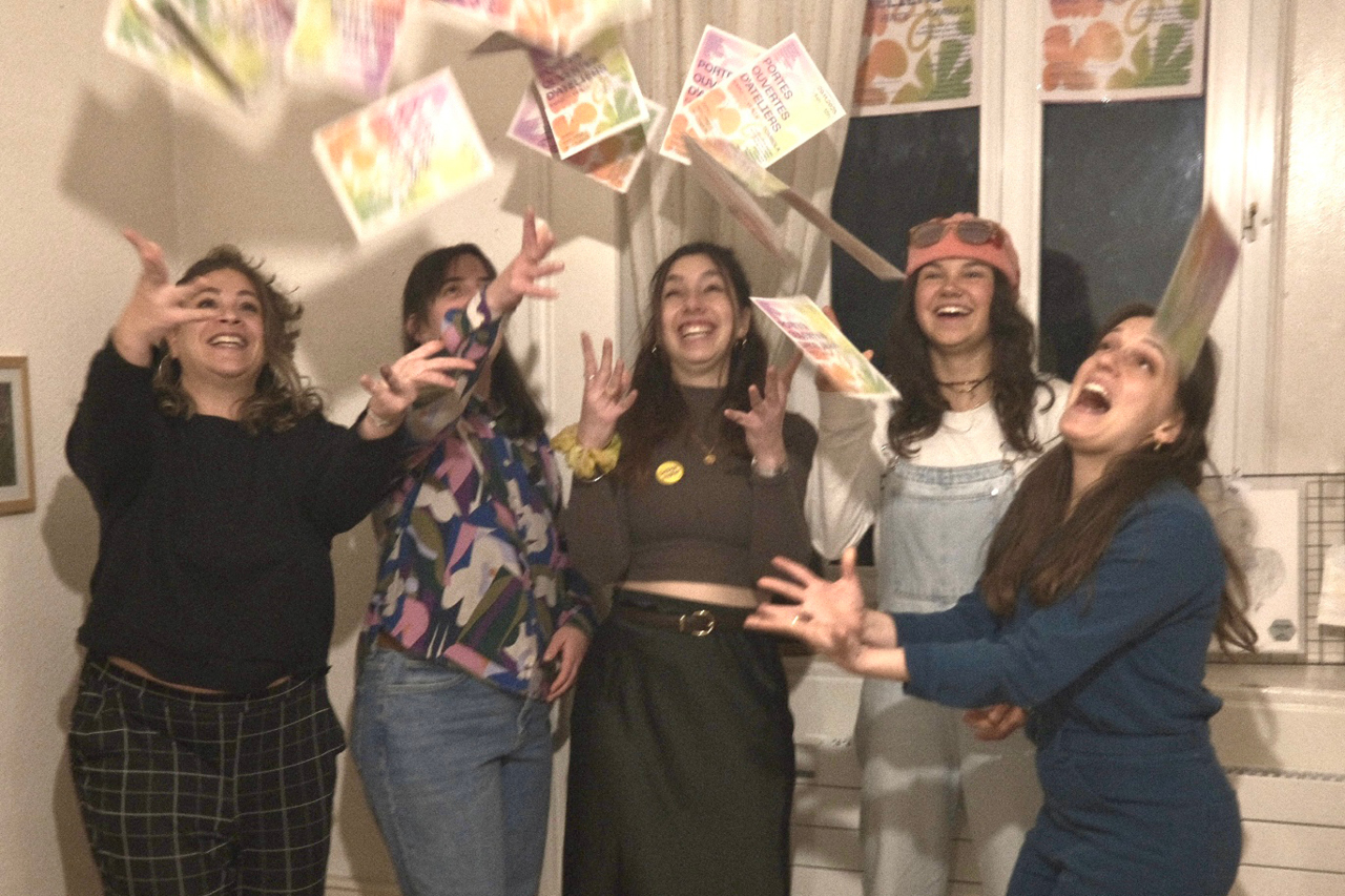 exposition-chateau 53-art illustration-dessin-super-woman-oeuvre-artiste-illustratrice-chaux-de-fonds-design